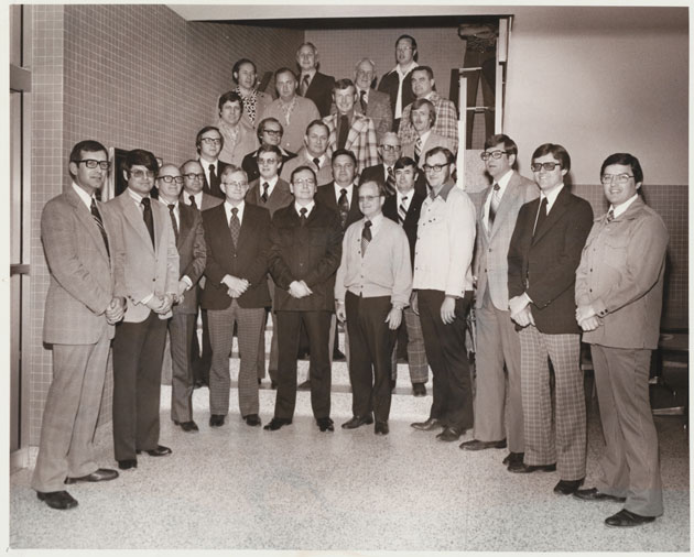 1977 Animal Science Faculty Group Picture