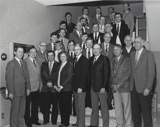 1985 Animal Science Faculty Group Picture