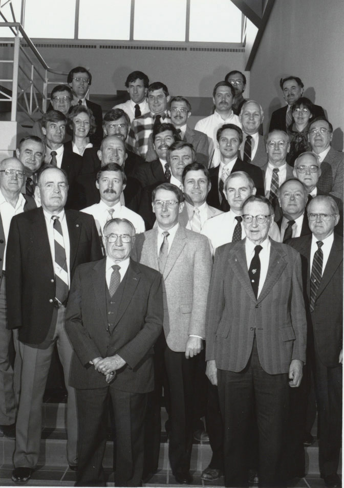 1989 Animal Science Faculty Group Picture