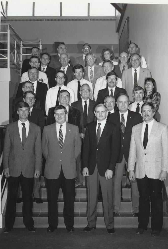 1990 Animal Science Faculty Group Picture