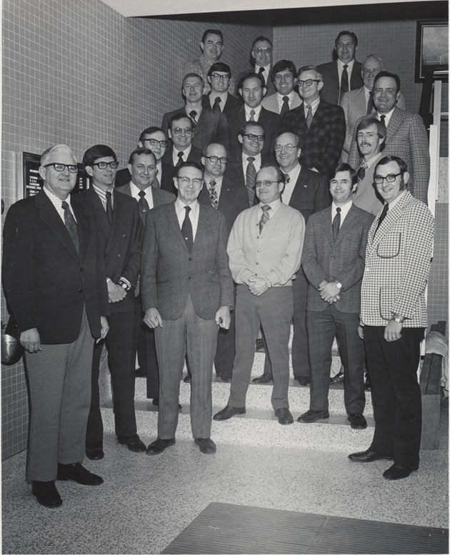 1974 Animal Science Faculty Group Picture