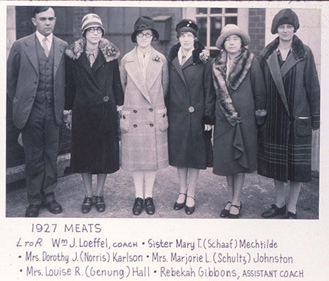 Meats Judging Team 1927