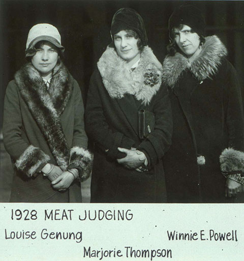 Meats Judging Team 1928