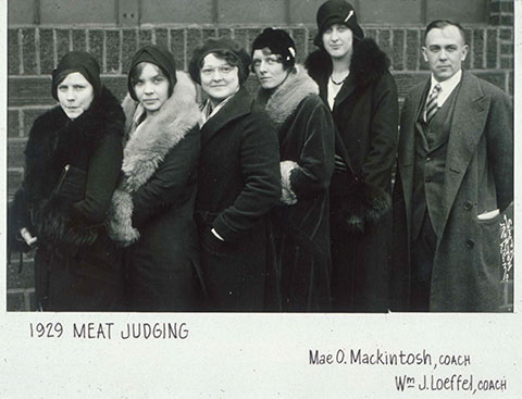 Meats Judging Team 1929