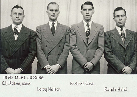 Meats Judging Team 1950