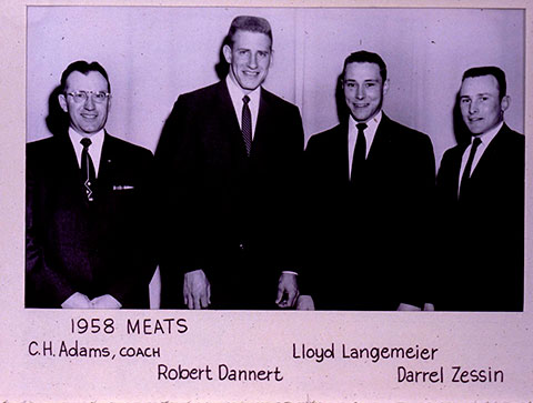 Meats Judging Team 1958
