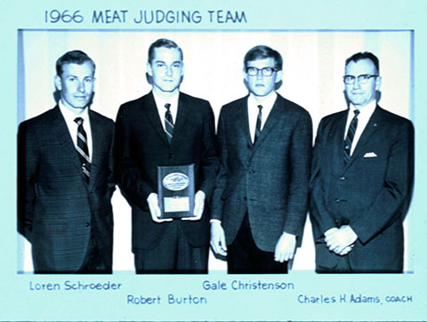 Meats Judging Team 1966