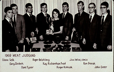 Meats Judging Team 1969
