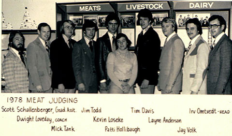 Meats Judging Team 1978