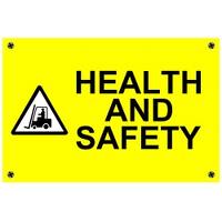Health and Safety Sign