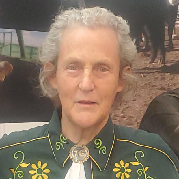 photo of Dr. Temple Grandin.