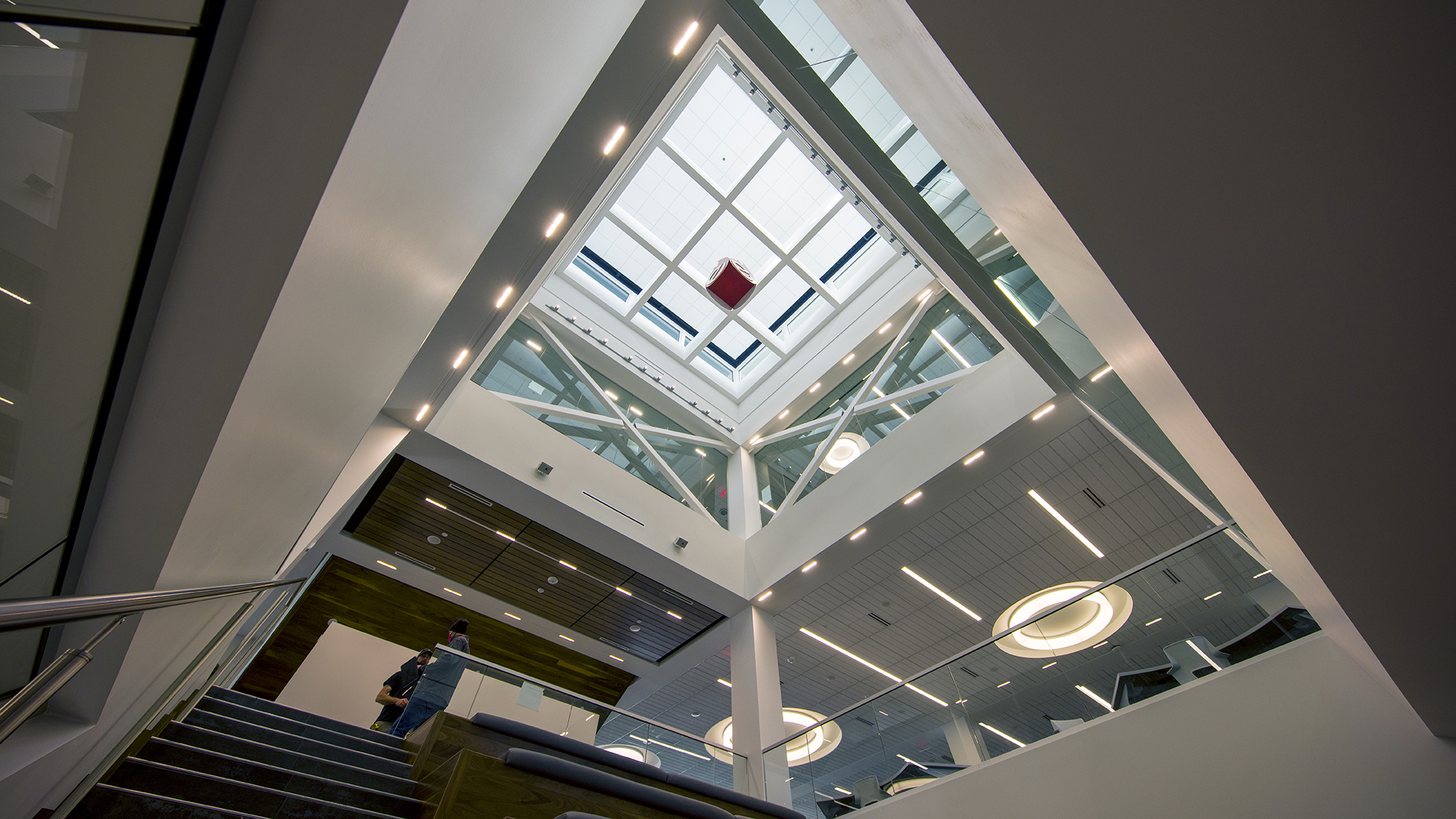 interior of Dinsdale Learning Commons