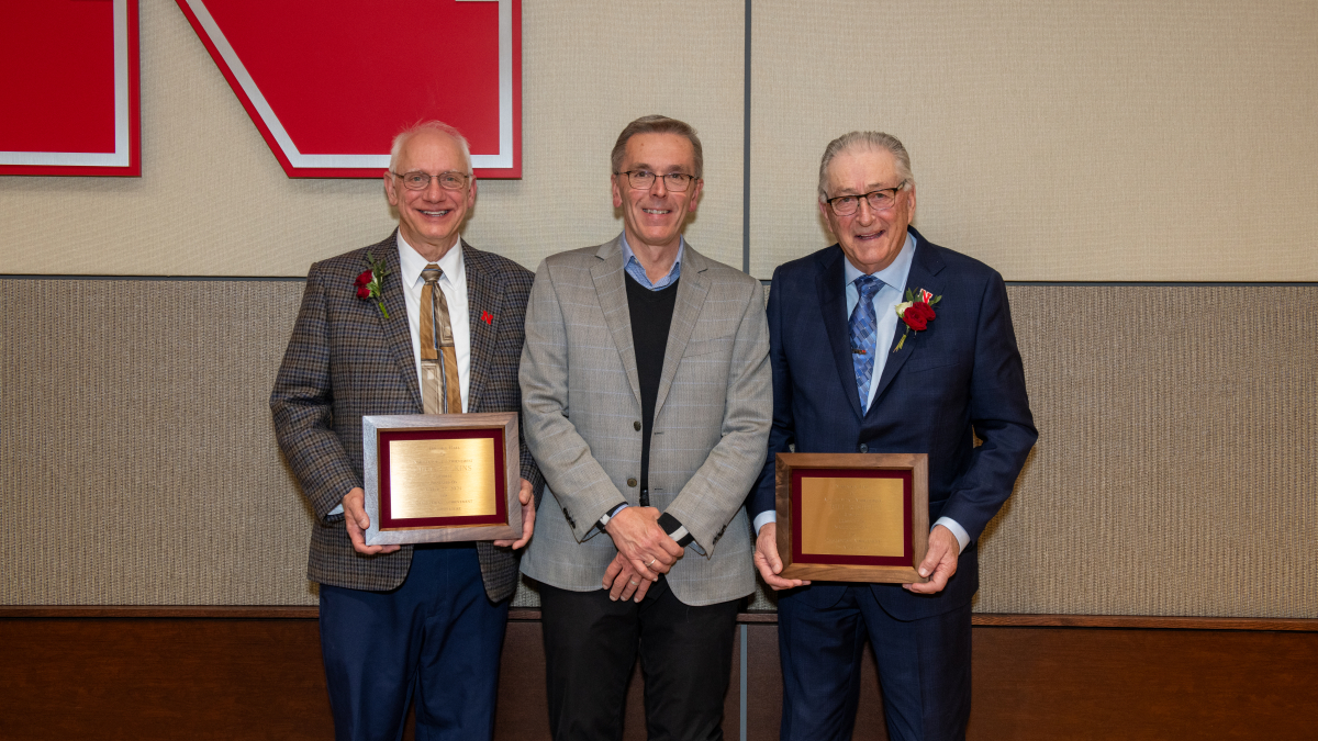 The Nebraska Hall of Agricultural Achievement recognized two honorees and inducted eight new members during its annual banquet, held at the University of Nebraska- Lincoln’s East Campus in March.