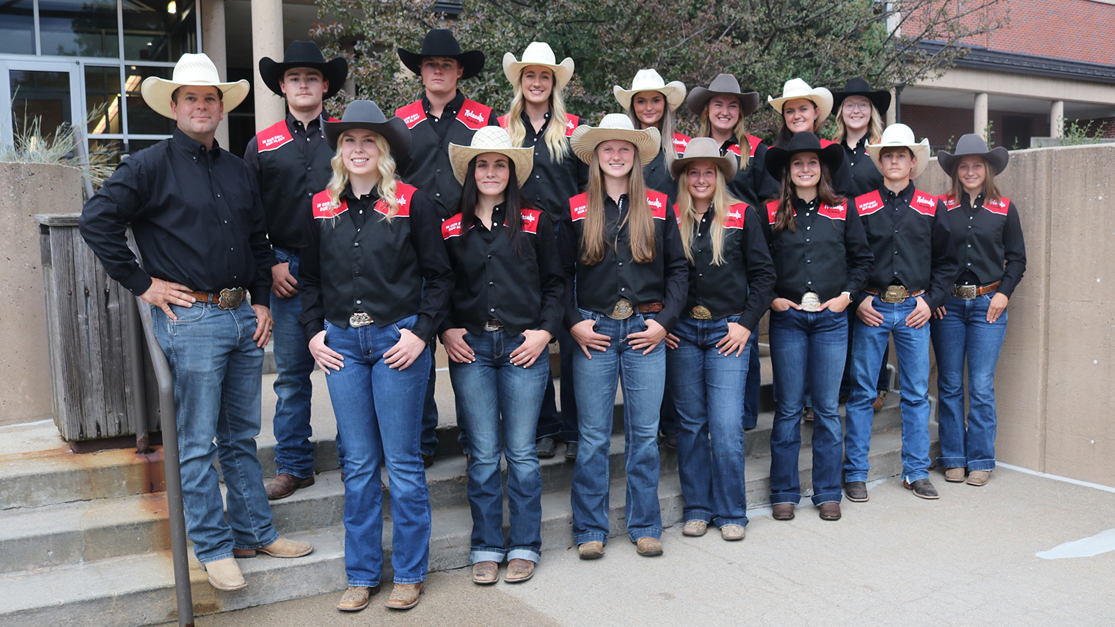 The 2024-25 University of Nebraska-Lincoln Rodeo Team