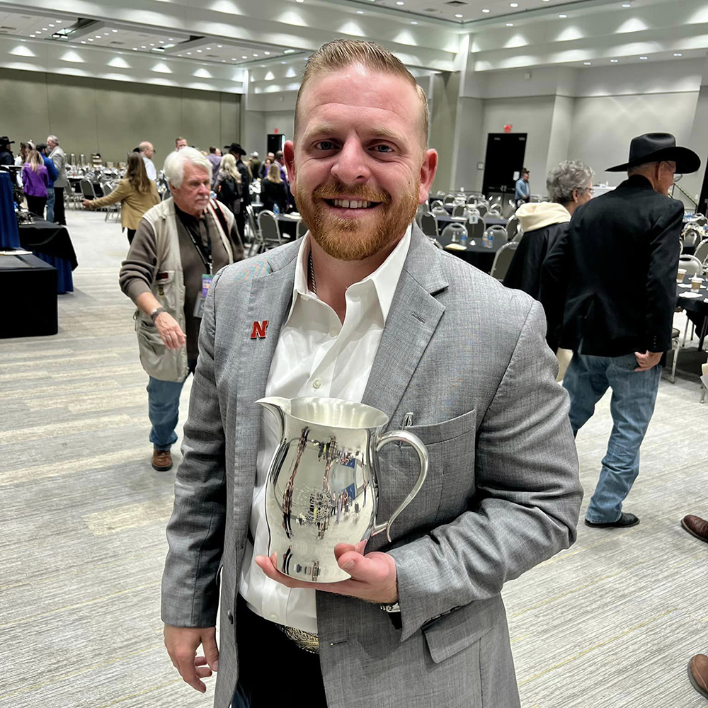 Coach of the Year Blaine French Helping Others Grow Passion for the Livestock Industry