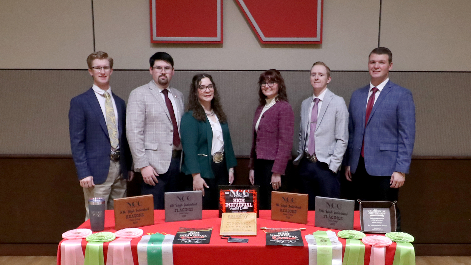 2025 Nebraska Livestock Judging Team