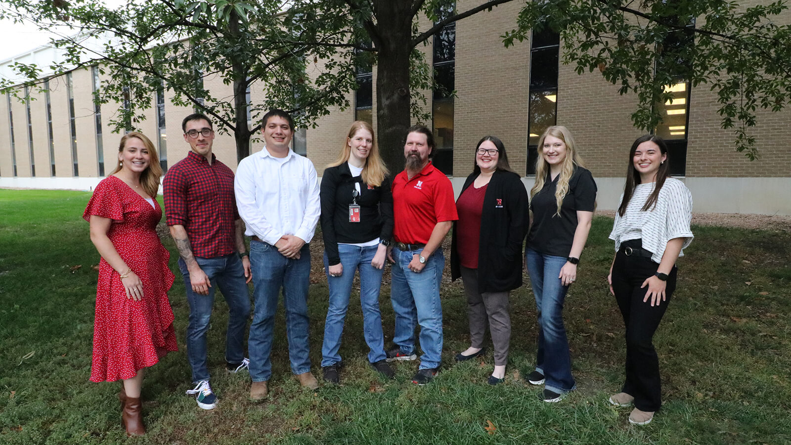 group picture of the 24-25 Stress Physiology Lab team