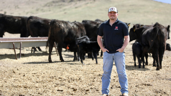 Landon Tadich is wrapping up his master’s in beef reproductive physiology this spring at the University of Nebraska-Lincoln’s West Central Research, Extension and Education Center in North Platte. 