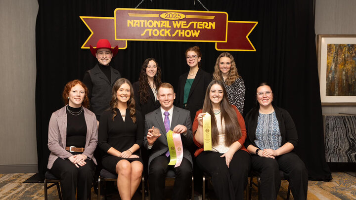 2025 National Western Meat Judging team