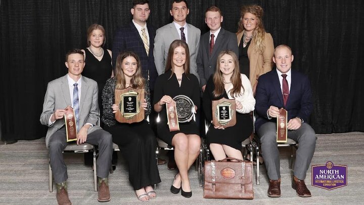 2024 Nebraska Livestock Judging Team