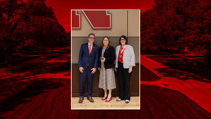 Dr. Derek McLean, Dr. Jessica Petersen, and Dr. Deb VanOverbeke