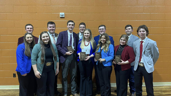 Livestock Judging Team at San Antonio Stock Show