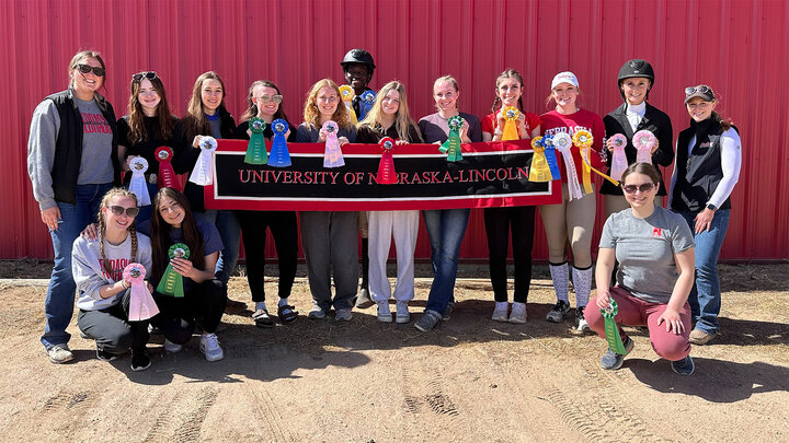 Nebraska's Hunt Seat Equestrian Team