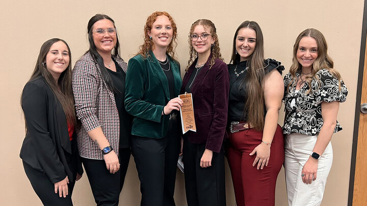 Meat Judging team at High Plains Contest 2025