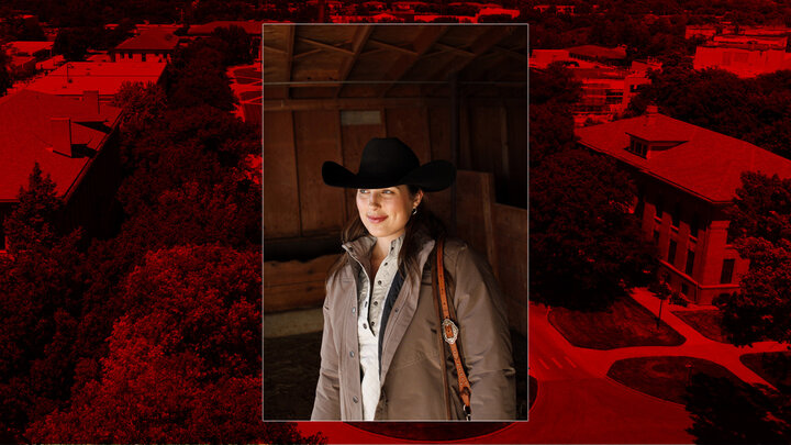 University of Nebraska-Lincoln feedlot nutrition and management doctoral student Anna Kobza is researching supplemental fat in feedlot diets.