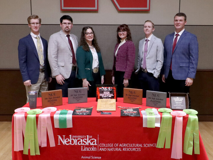 2025 Livestock Judging team