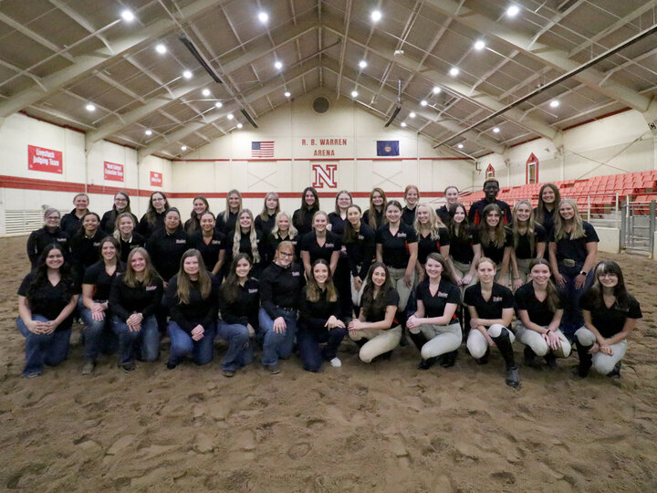 2023-24 Nebraska Equestrian Team