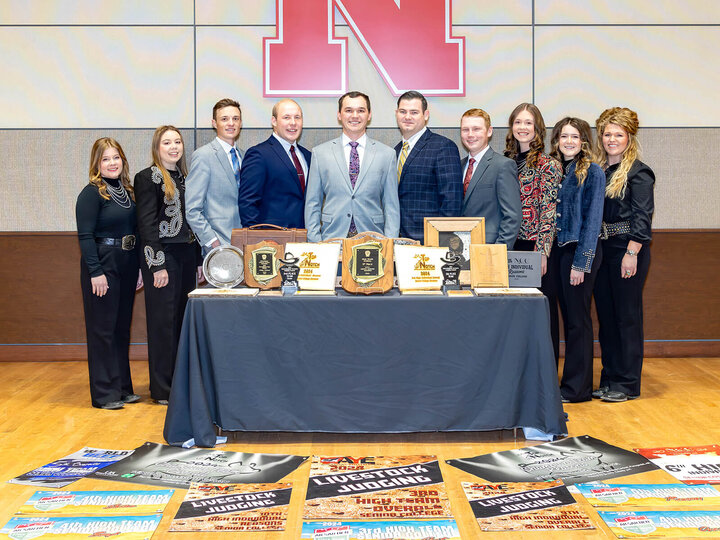 2024 Livestock Judging team