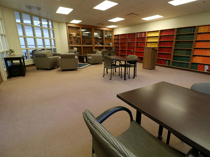 the Reading Room in the Animal Science Complex