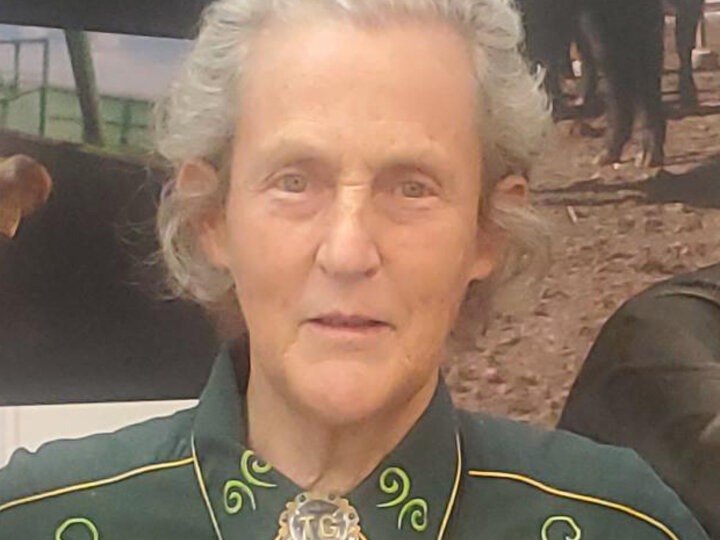 headshot photo of Temple Grandin