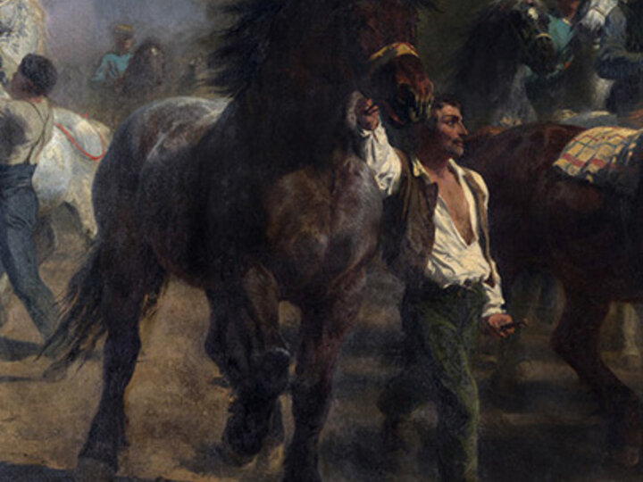 artwork of a domesticated horse