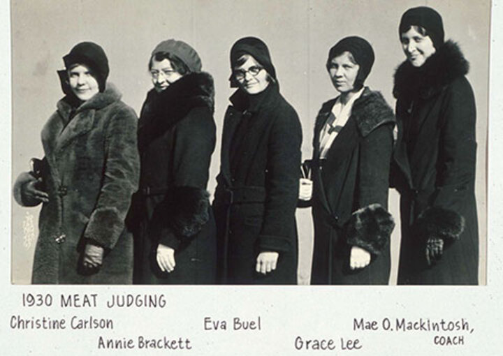 1930 Meat Judging Team