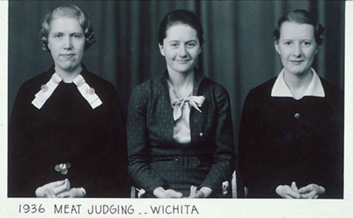 1936 Meat Judging Team