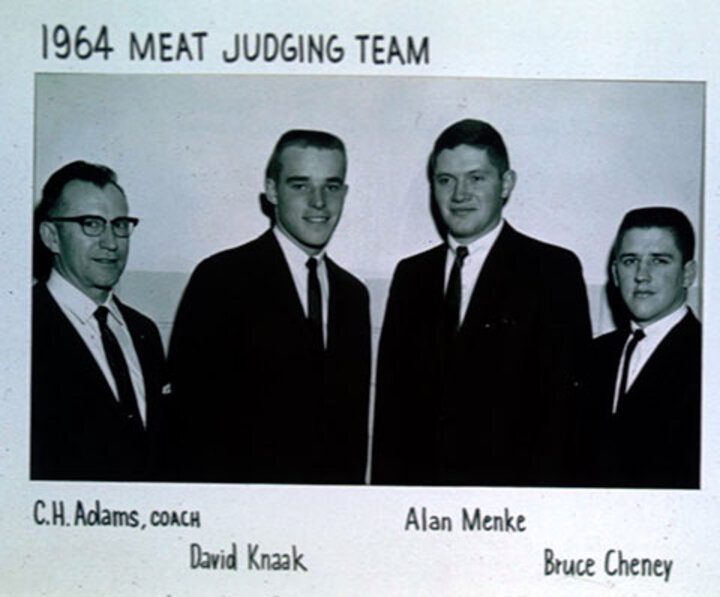 1964 Meat Judging Team